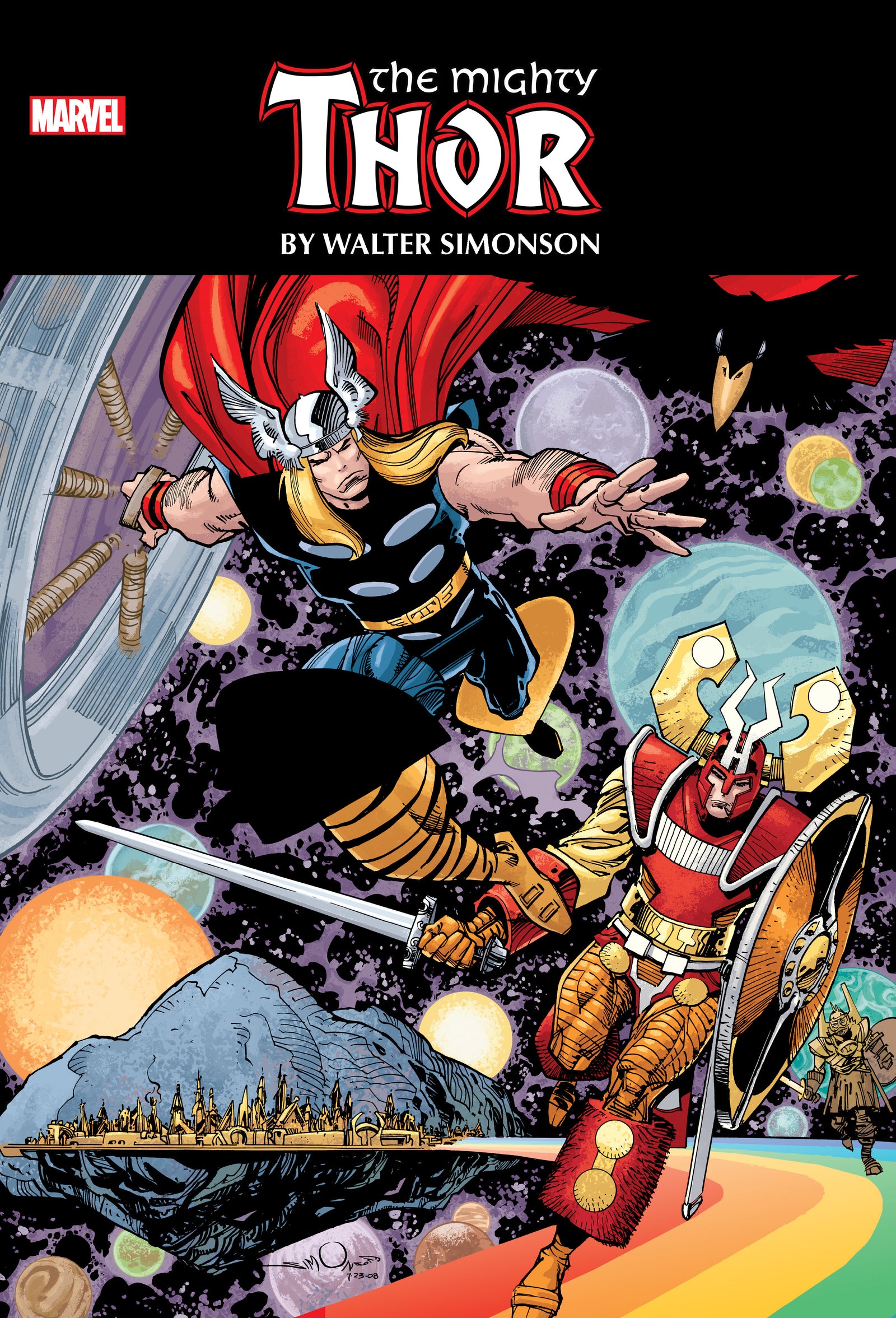 THOR BY WALTER SIMONSON OMNIBUS SIMONSON THOR & BALDER THE BRAVE COVER [NEW PRIN TING 2] | Hardcover