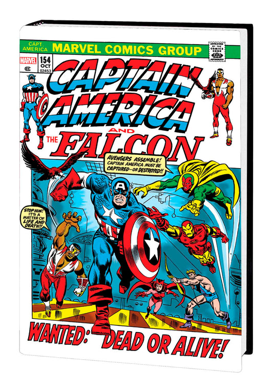 CAPTAIN AMERICA OMNIBUS VOL. 3 SAL BUSCEMA COVER [NEW PRINTING, DM ONLY] | Hardcover image