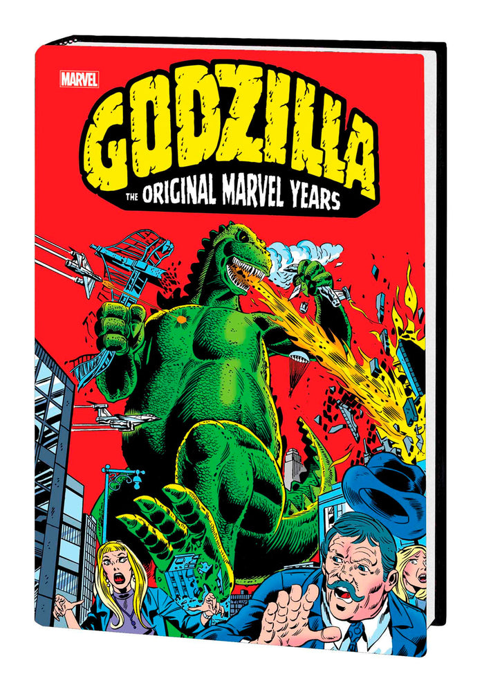 GODZILLA: THE ORIGINAL MARVEL YEARS OMNIBUS HERB TRIMPE FIRST ISSUE COVER [DM ONLY] | Hardcover - Graphic Novels - Image - Pop Weasel