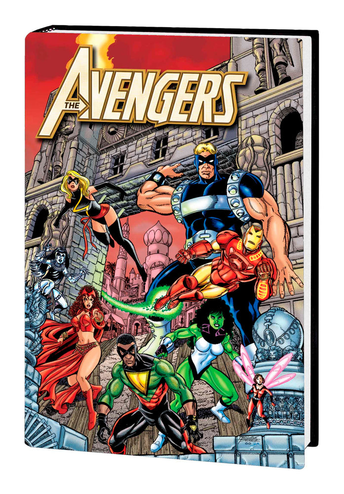 AVENGERS BY BUSIEK & PEREZ OMNIBUS VOL. 2 GEORGE PEREZ TIME-LOST COVER [NEW PRINTING, DM ONLY] | Hardcover - Graphic Novels - Image - Pop Weasel