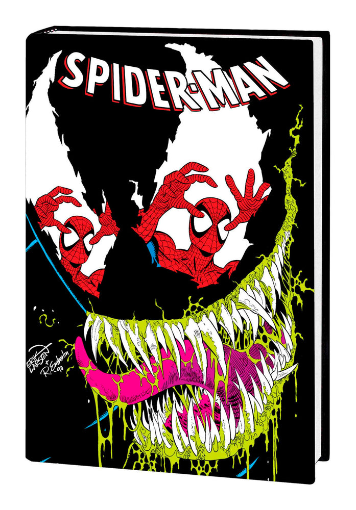 SPIDER-MAN BY MICHELINIE & LARSEN OMNIBUS ERIK LARSEN VENOM COVER [NEW PRINTING, DM ONLY] | Hardcover - Graphic Novels - Image - Pop Weasel