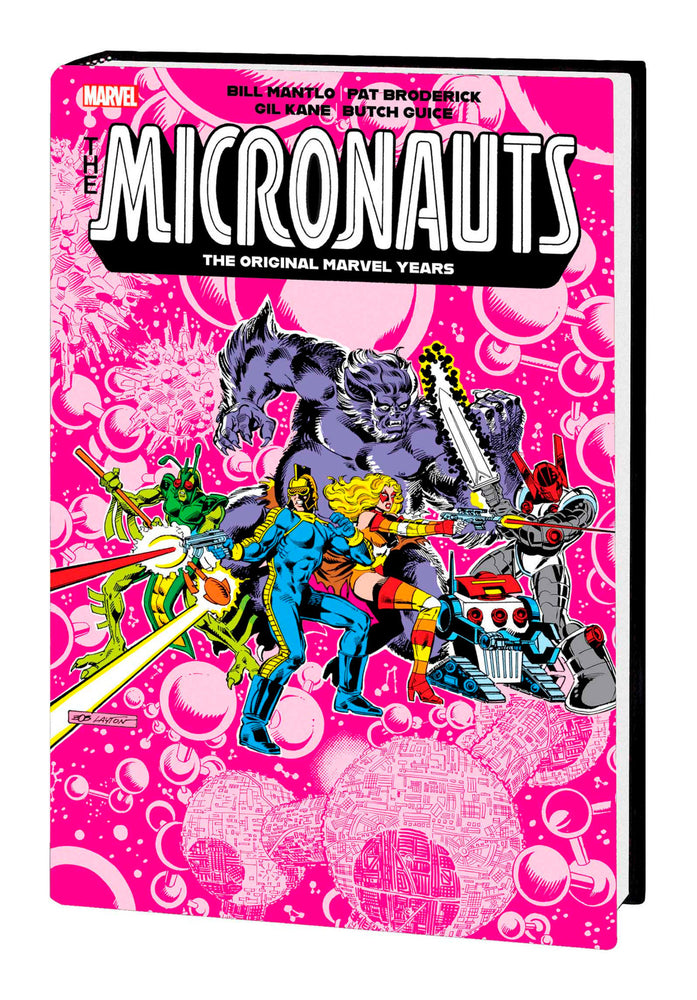 MICRONAUTS: THE ORIGINAL MARVEL YEARS OMNIBUS VOL. 2 BOB LAYTON COVER [DM ONLY] | Hardcover - Graphic Novels - Image - Pop Weasel