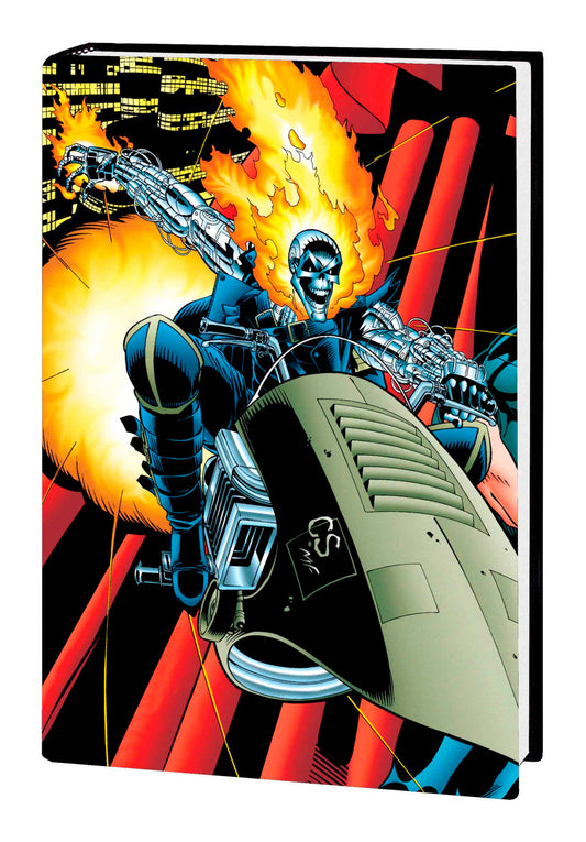 GHOST RIDER 2099 OMNIBUS CHRIS SPROUSE COVER [DM ONLY] | Hardcover image