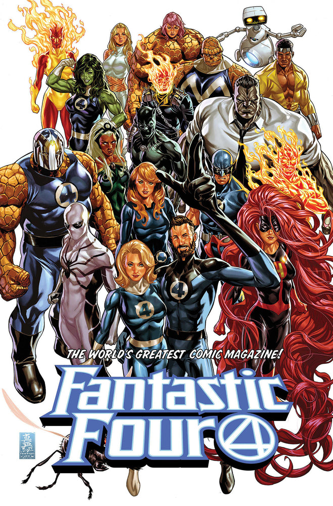 Fantastic Four By Dan Slott Omnibus Vol. 2 Mark Brooks Cover - Graphic Novel - Image - Pop Weasel