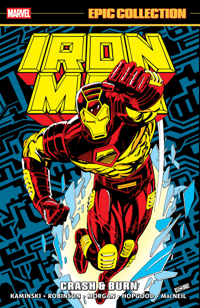 Iron Man Epic Collection: Crash & Burn - Graphic Novel - Image - Pop Weasel