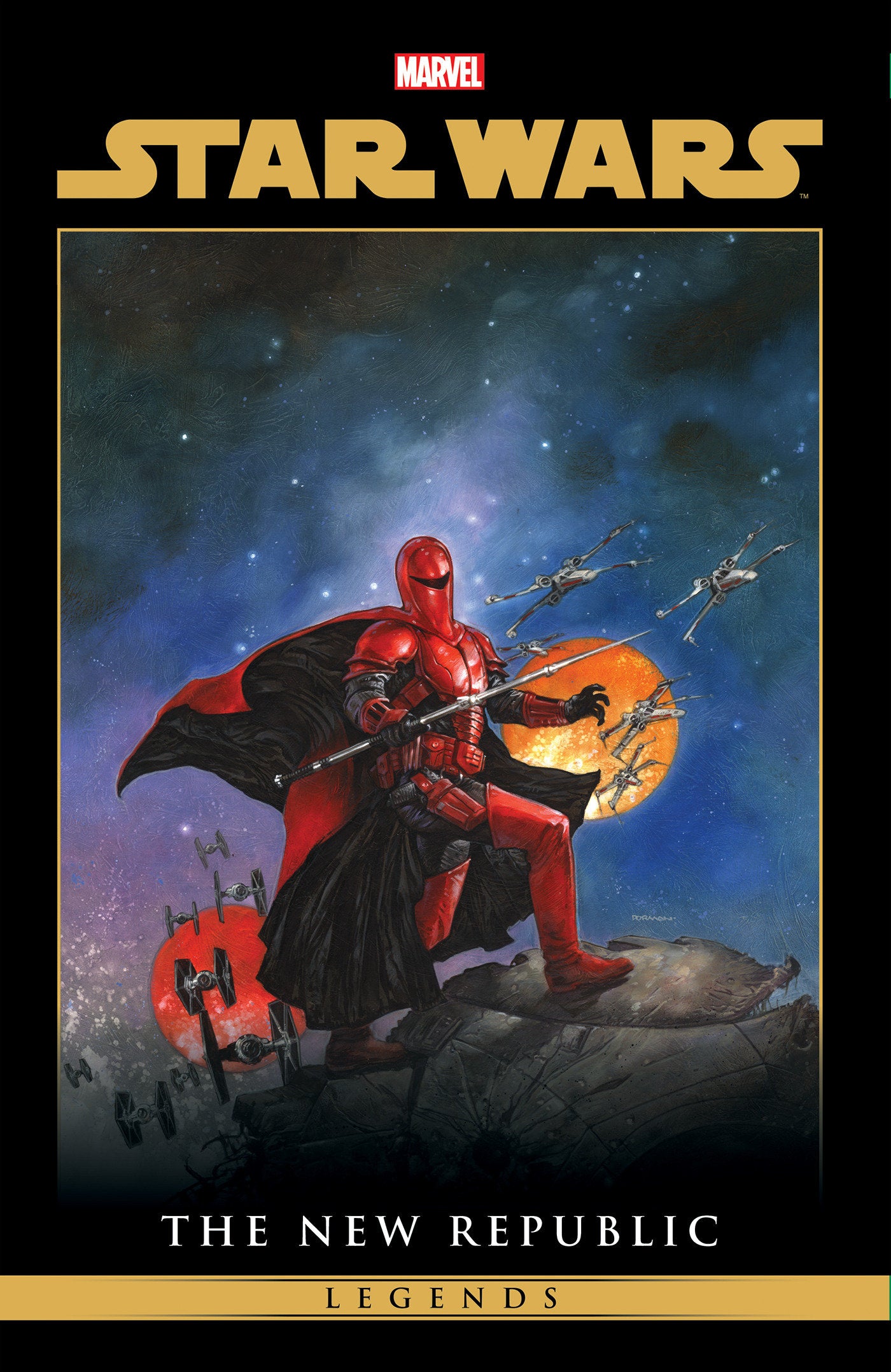 Star Wars Legends: The New Republic Omnibus Vol. 3 Dave Dorman Empire Lost Cover [Dm Only] - Image