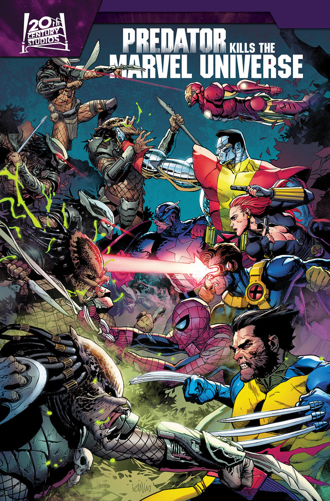 Predator Kills The Marvel Universe Omnibus Leinil Yu Cover - Image - Graphic Novel - Image - Pop Weasel
