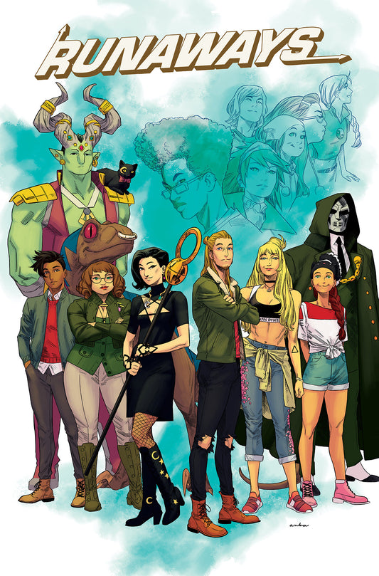 Runaways By Rainbow Rowell Omnibus Kris Anka Cover - Image