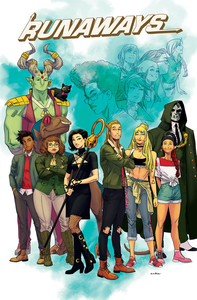 Runaways By Rainbow Rowell Omnibus Kris Anka Cover - Image - Graphic Novel - Image - Pop Weasel