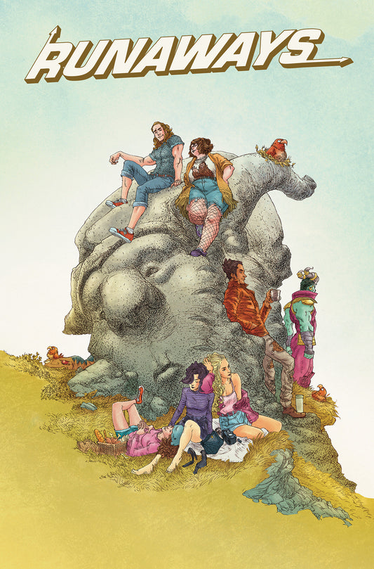 Runaways By Rainbow Rowell Omnibus Adrian Alphona Cover [Dm Only] - Image
