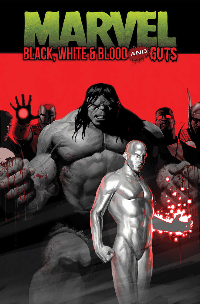 Marvel: Black, White & Blood and Guts - Graphic Novel - Image - Pop Weasel