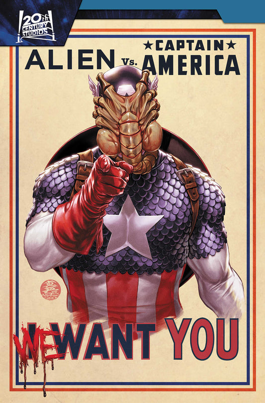Alien Vs. Captain America - Image