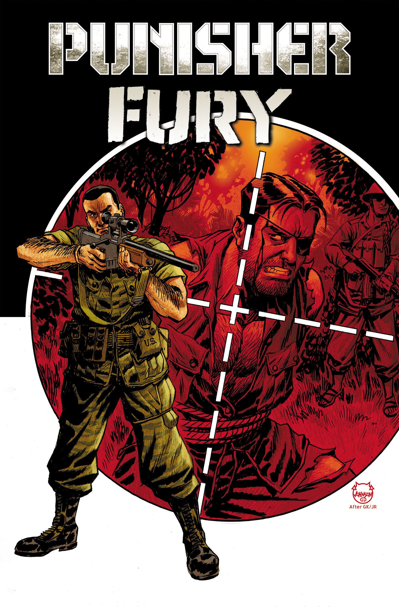 Punisher & Fury Max By Garth Ennis Omnibus Dave Johnson Cover - Image