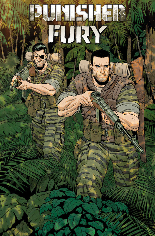 Punisher & Fury Max By Garth Ennis Omnibus Variant Jacen Burrows Cover - Image
