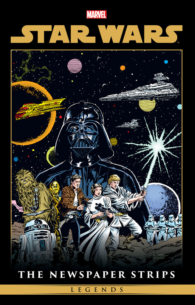 Star Wars Legends: The Newspaper Strips Omnibus Al Williamson Early Adventures Cover - Graphic Novel - Image - Pop Weasel