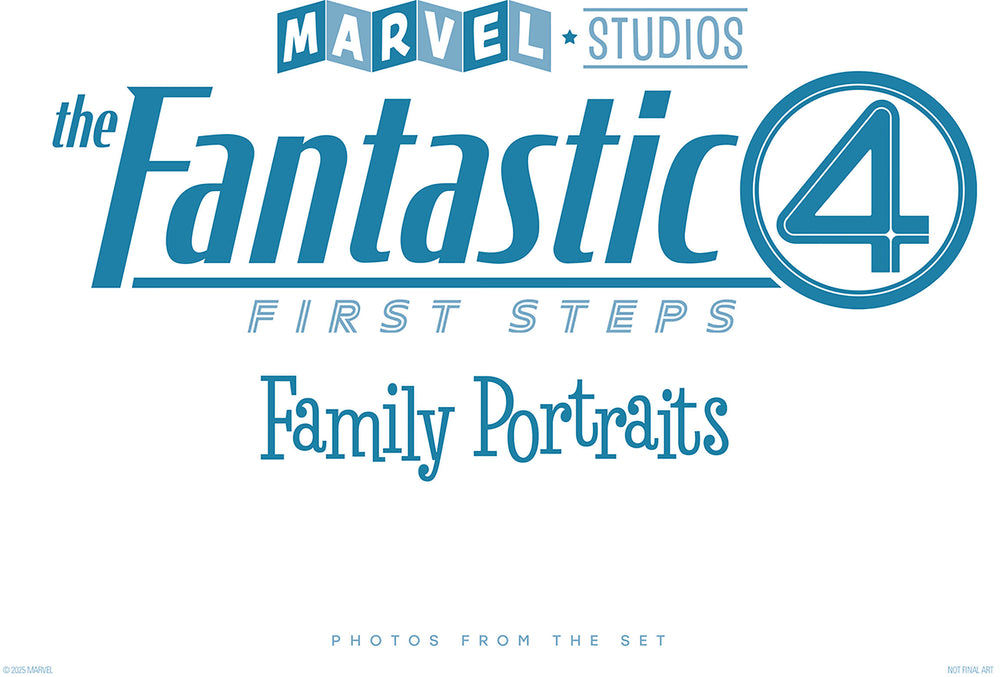 Marvel Studios' The Fantastic Four: First Steps -  Family Portraits: Photos From The Set - Graphic Novel - Image - Pop Weasel