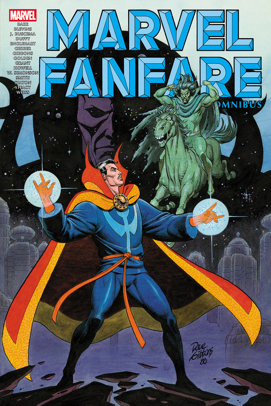 Marvel Fanfare Omnibus Vol. 3 Dave Gibbons Cover - Image