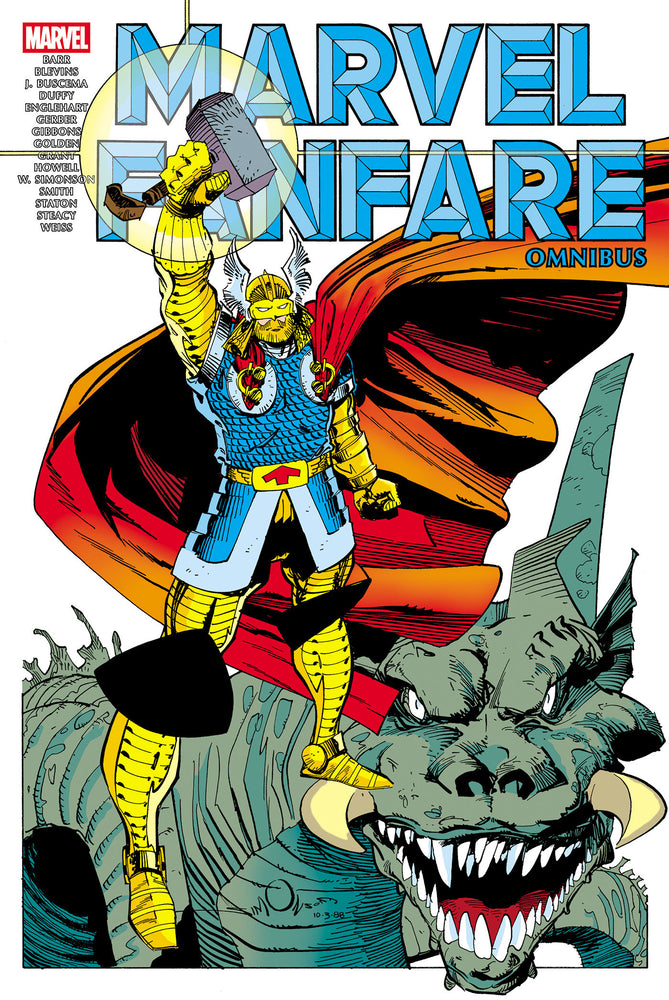 Marvel Fanfare Omnibus Vol. 3 Walter Simonson Cover [Dm Only] - Image - Graphic Novel - Image - Pop Weasel