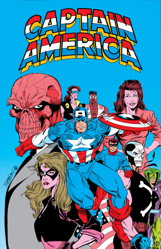 Captain America By Mark Gruenwald Omnibus Vol. 3 Ron Lim Cover - Graphic Novel - Image - Pop Weasel