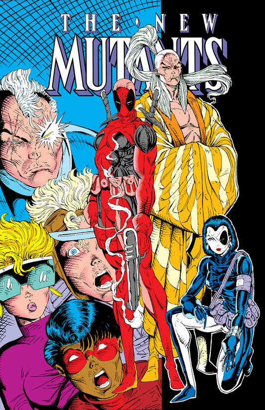 New Mutants Omnibus Vol. 4 Rob Liefeld Deadpool Cover [Dm Only] - Image