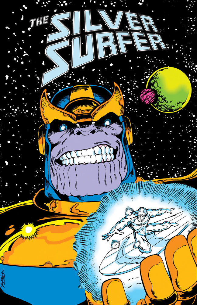 Silver Surfer: The Infinity Gauntlet Omnibus Ron Lim Marvel Age Cover [DM Only] - Graphic Novel - Image - Pop Weasel