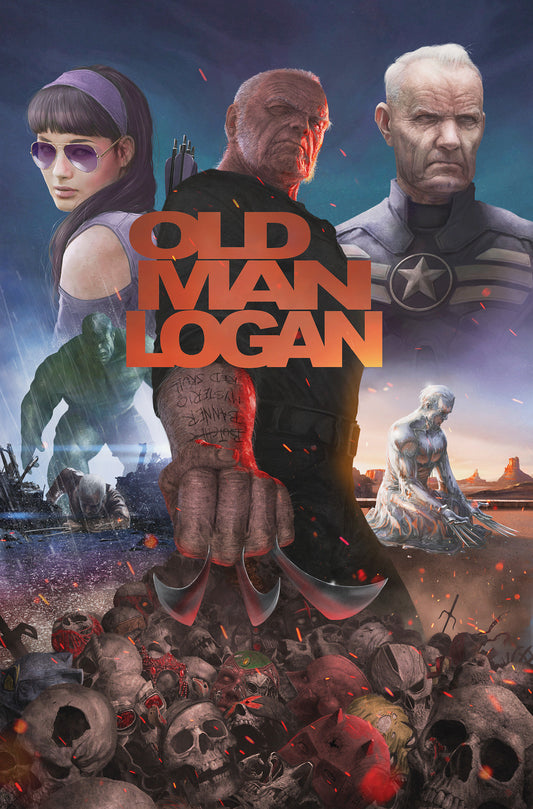 Wolverine: Old Man Logan Omnibus Vol. 1 Rahzzah Cover - Image