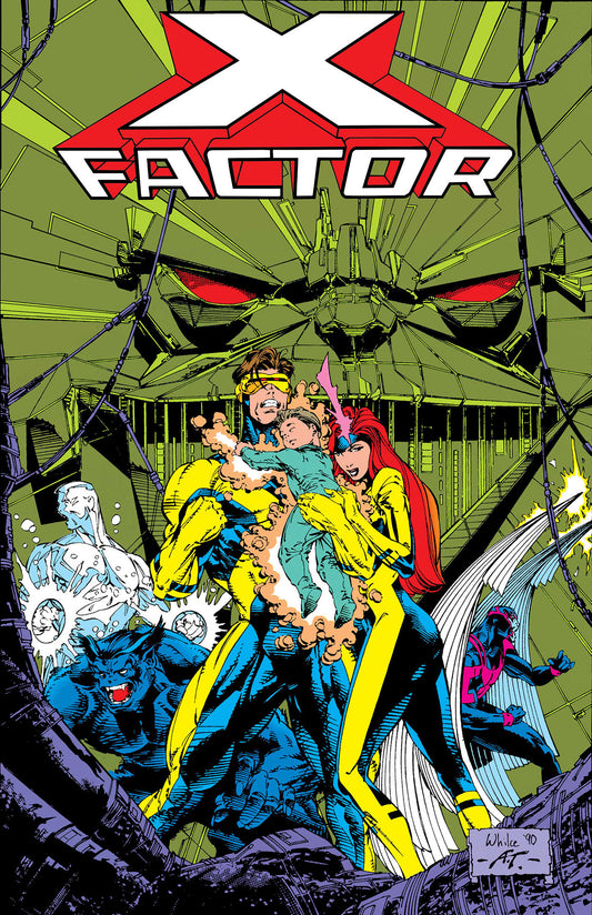 X-Factor: The Original X-Men Omnibus Vol. 3 Whilce Portacio Cover - Image
