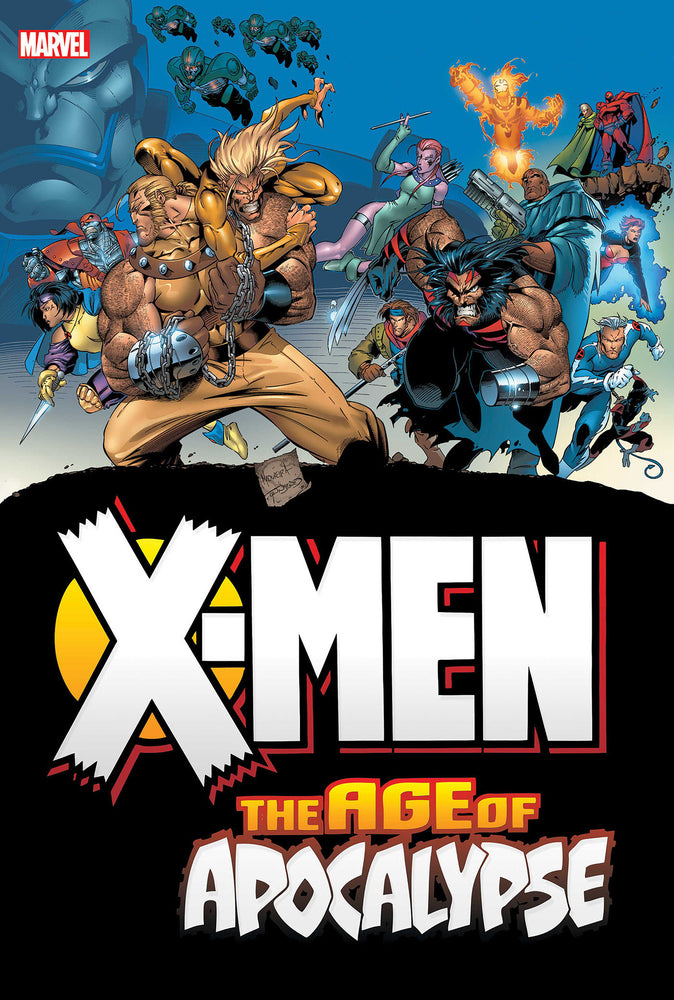 X-Men: Age Of Apocalypse Omnibus Joe Madureira Cover [New Printing 3, DM Only] - Graphic Novel - Image - Pop Weasel