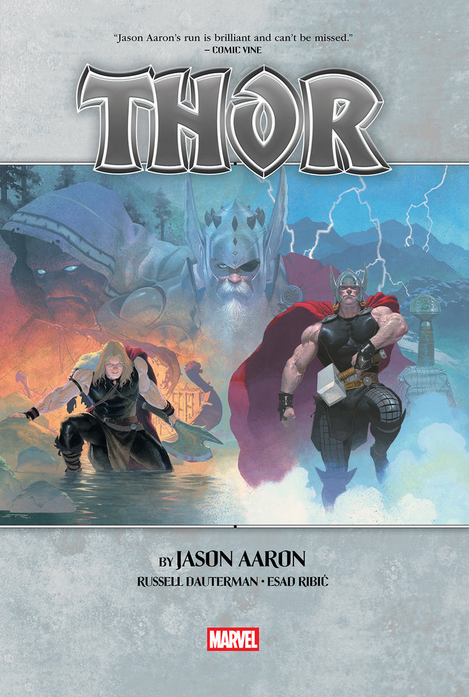 Thor By Jason Aaron Omnibus Vol. 1 Esad Ribic Cover [New Printing] - Graphic Novel - Image - Pop Weasel