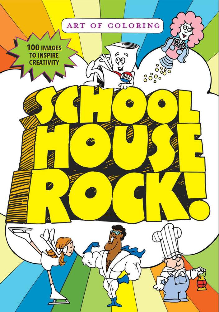 Art of Coloring: Schoolhouse Rock - Books - Image - Pop Weasel
