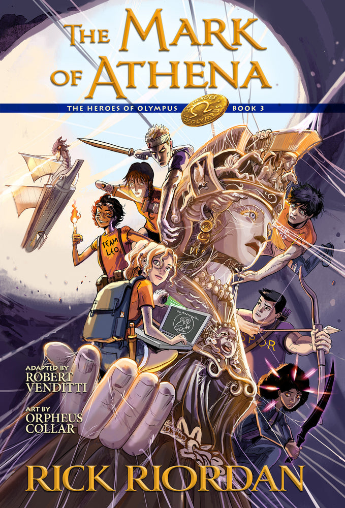 The Heroes of Olympus, Book Three: The Mark of Athena: The Graphic Novel | Hardcover - Graphic Novels - Image - Pop Weasel