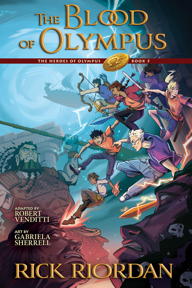Heroes Of Olympus, The, Book Five: The Blood Of Olympus, The Graphic Novel - Image - Graphic Novel - Image - Pop Weasel