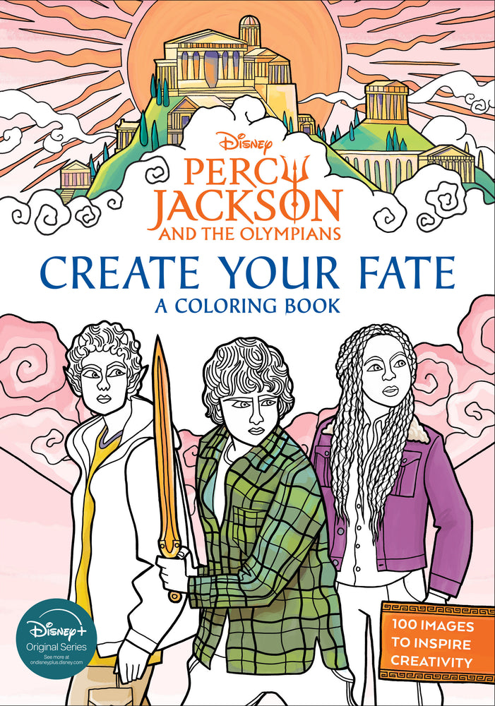 Percy Jackson and the Olympians: Create Your Fate: A Coloring Book - Colouring Book - Image - Pop Weasel