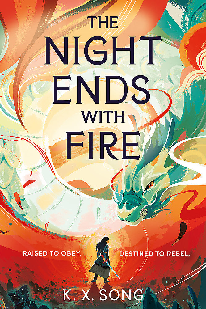 The Night Ends With Fire a sweeping and romantic debut fantasy - Hard Cover