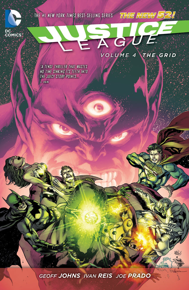 Justice League Vol. 4: The Grid (The New 52) - Graphic Novels - Image - Pop Weasel