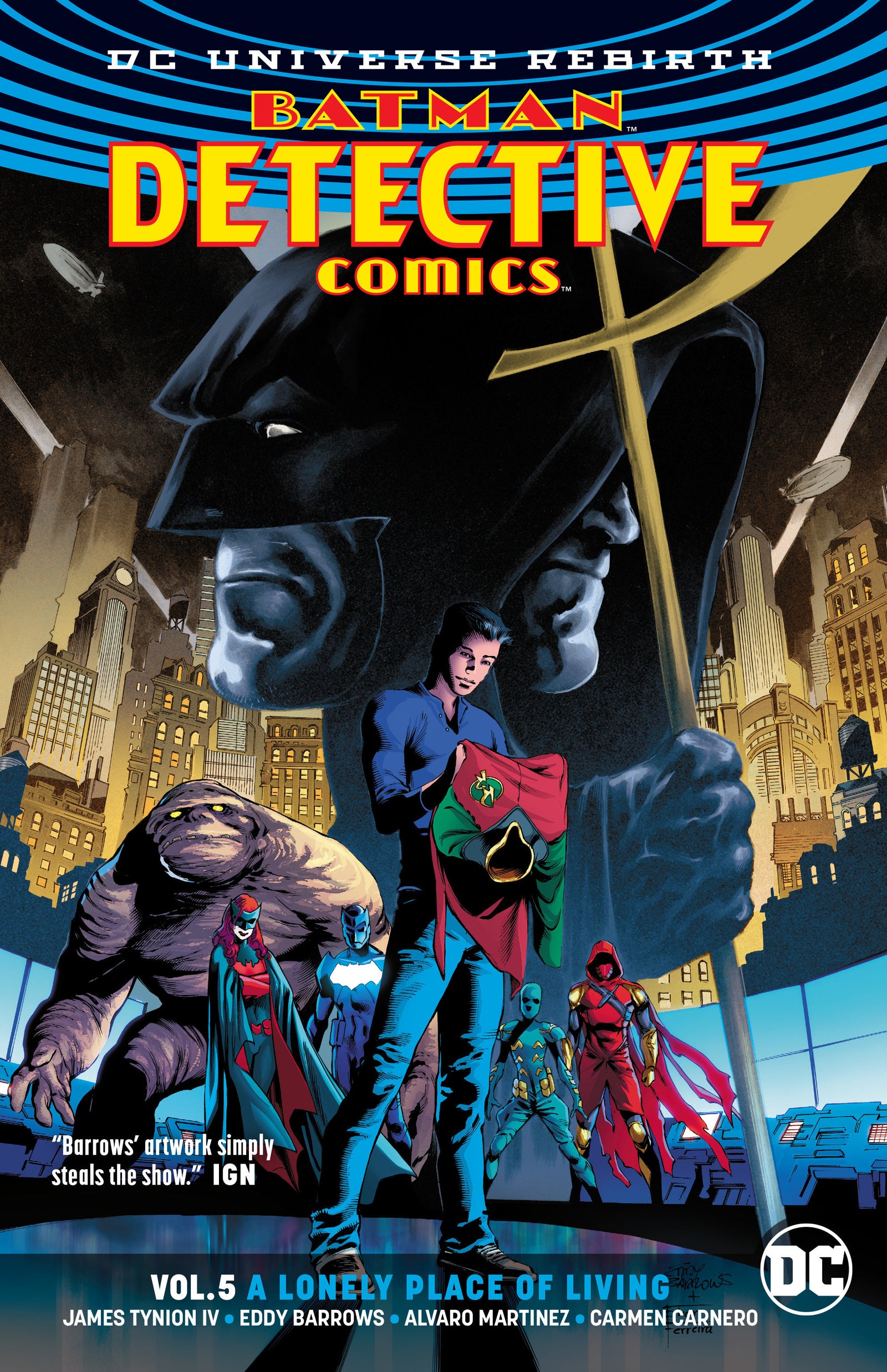 Batman: Detective Comics Vol. 5: A Lonely Place of Living (Rebirth)