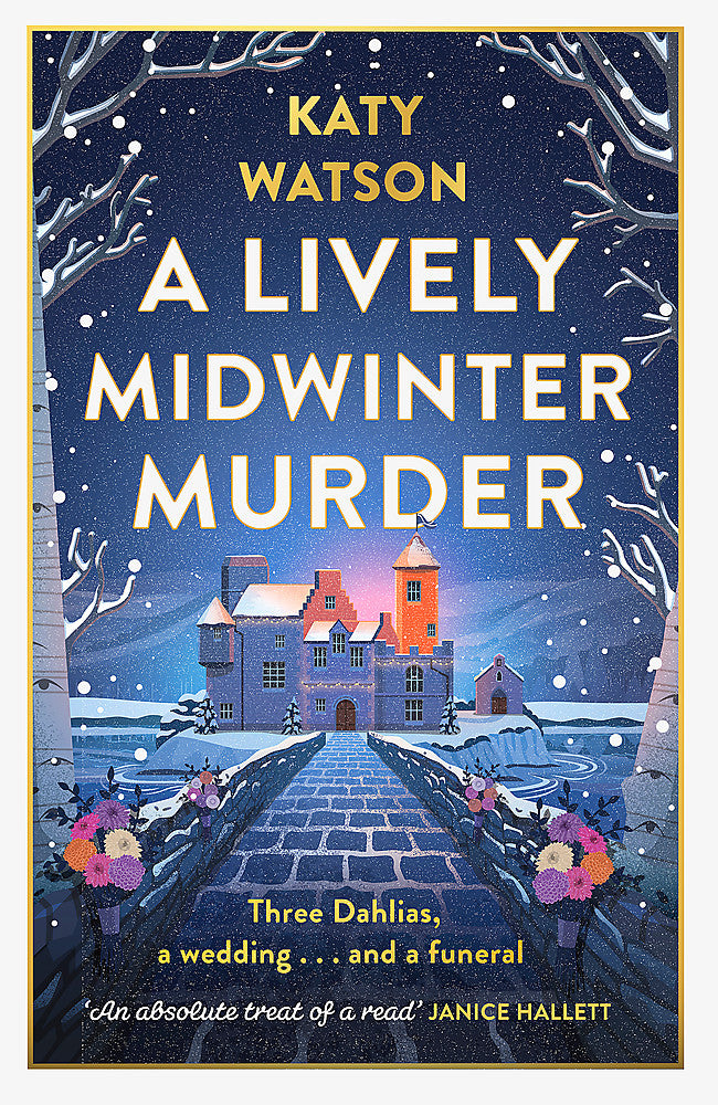 A Lively Midwinter Murder Three Dahlias, a wedding and a funeral  (A Three Dahlias Mystery) - Books - Image - Pop Weasel