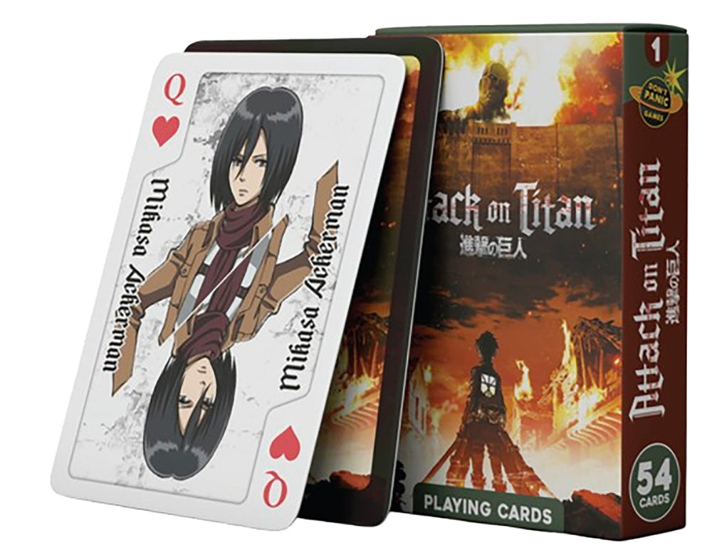 Attack On Titan - Playing Cards - Cards - Image - Pop Weasel