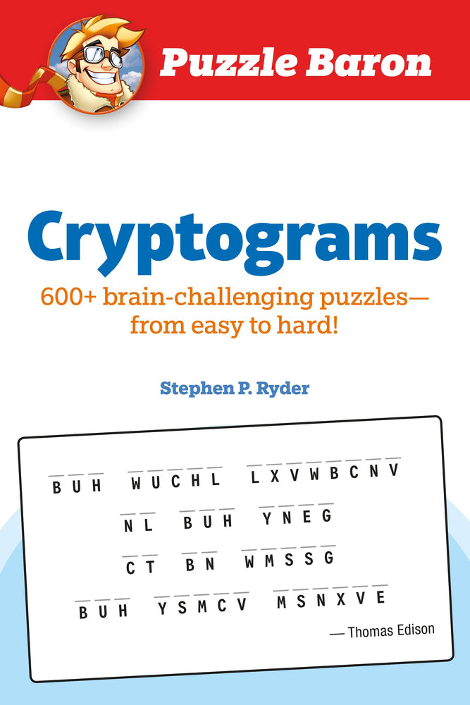 Puzzle Baron Cryptograms - Books - Image - Pop Weasel