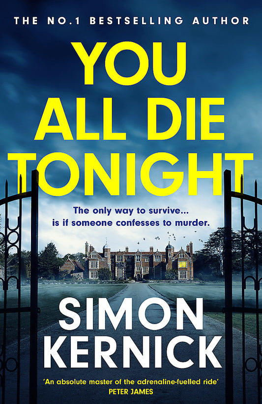 You All Die Tonight the twisting new thriller from the number one bestselling author