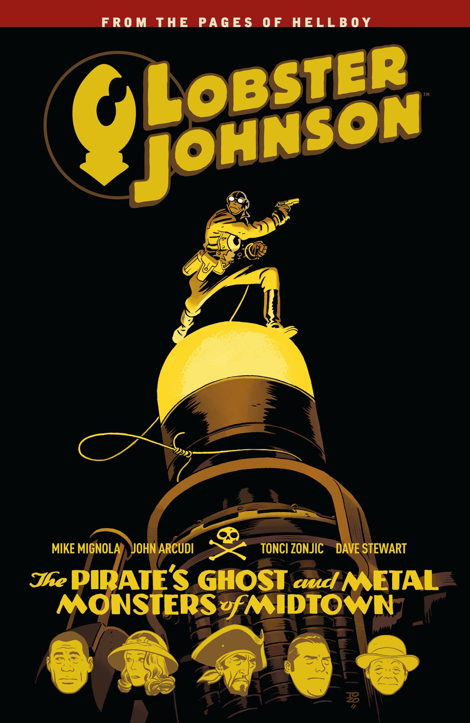 Lobster Johnson Volume 5: The Pirate's Ghost and Metal Monsters of Midtown