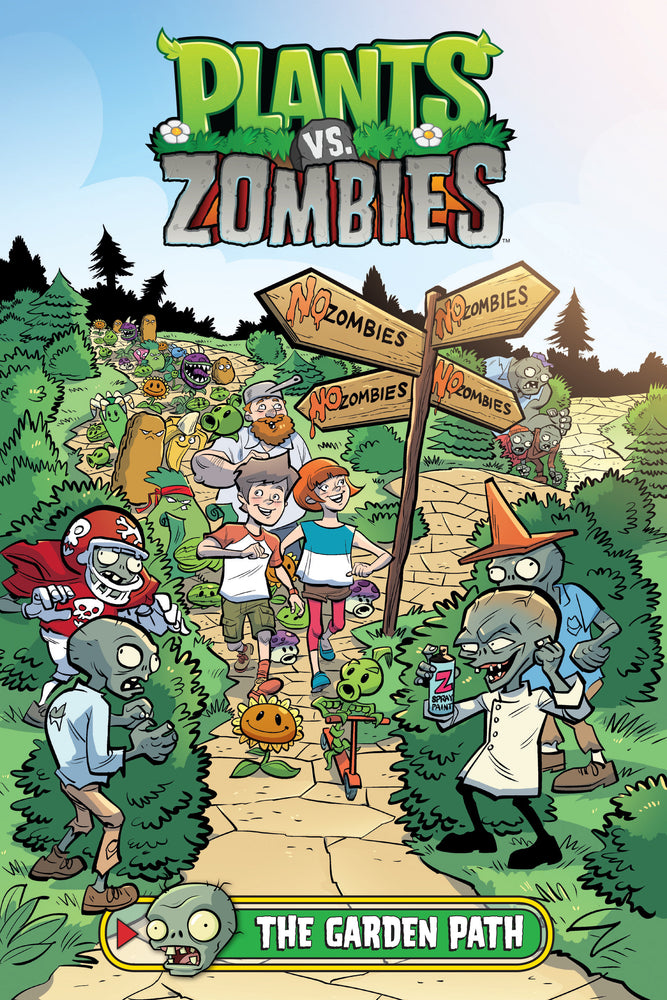 Plants vs. Zombies Volume 16: The Garden Path | Hardcover - Graphic Novels - Image - Pop Weasel