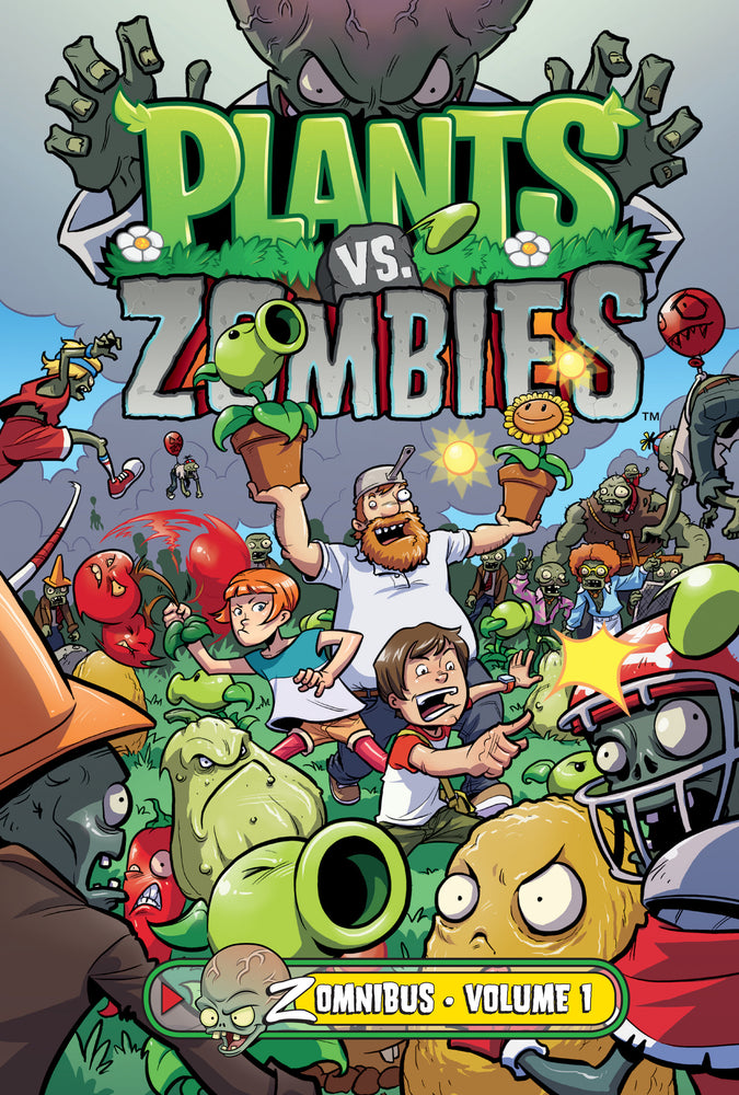 Plants vs. Zombies Zomnibus Volume 1 | Hardcover - Graphic Novels - Image - Pop Weasel