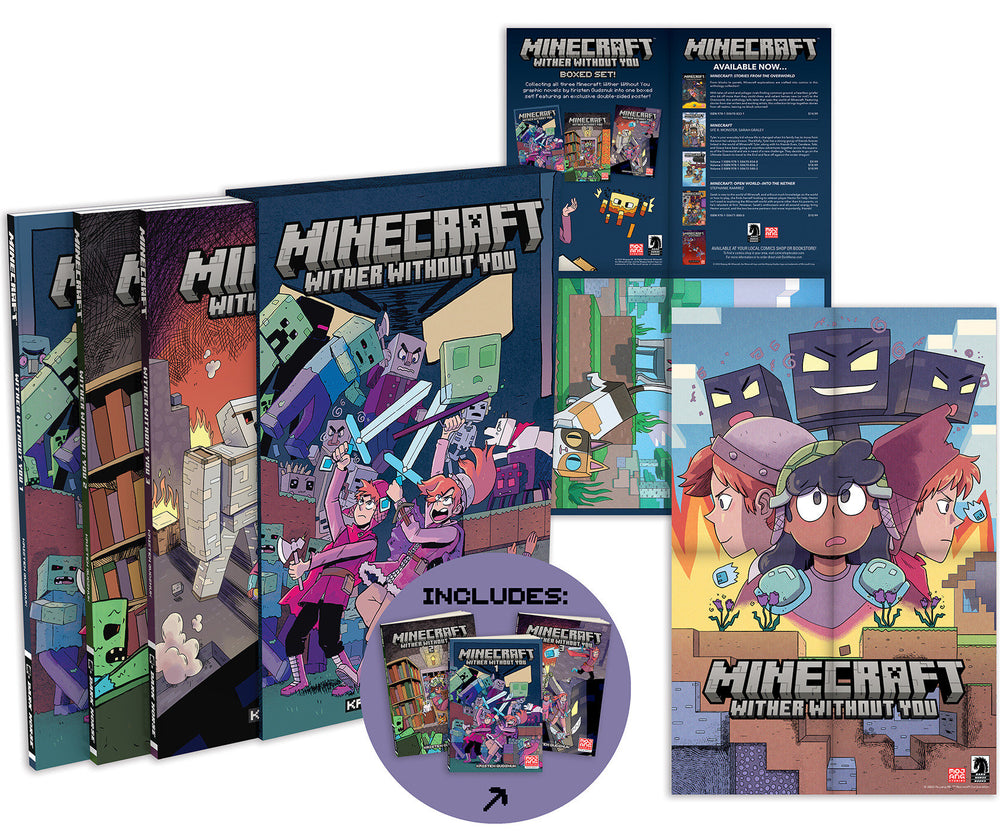 Minecraft: Wither Without You Boxed Set (Graphic Novels) - Books - Image - Pop Weasel