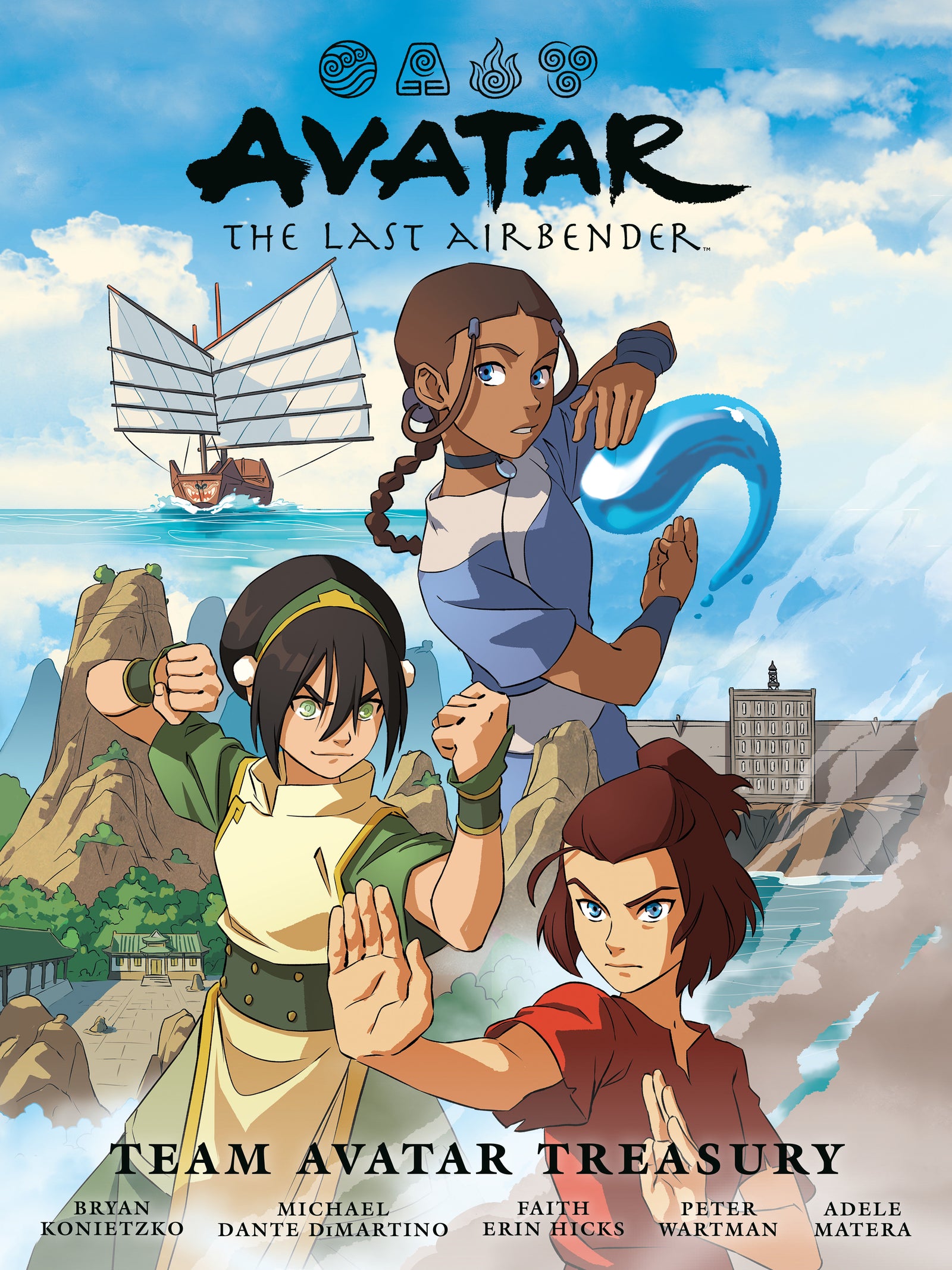 Avatar: The Last Airbender--Team Avatar Treasury Library Edition | Hardcover image