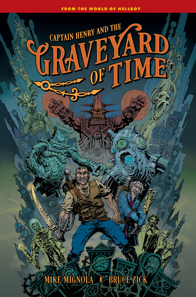 Captain Henry and the Graveyard of Time - Graphic Novel - Image - Pop Weasel