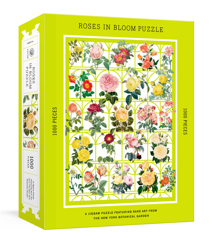 Roses in Bloom Puzzle - Cards - Image - Pop Weasel