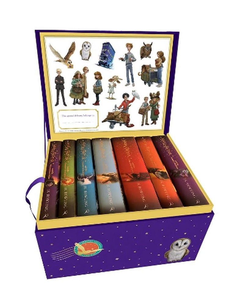 Pop Weasel Image of Harry Potter Owl Post Box Set (Children's Hardback - The Complete Collection) - Books - Image - Pop Weasel