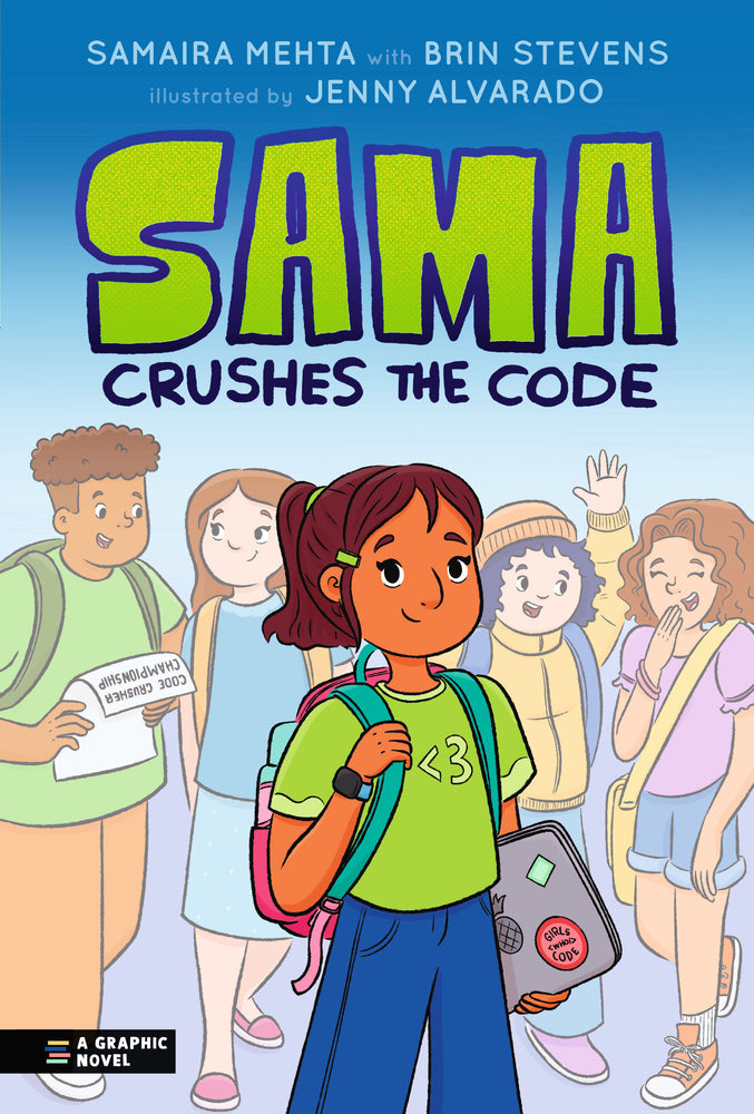 Sama Crushes the Code - Graphic Novel - Image - Pop Weasel