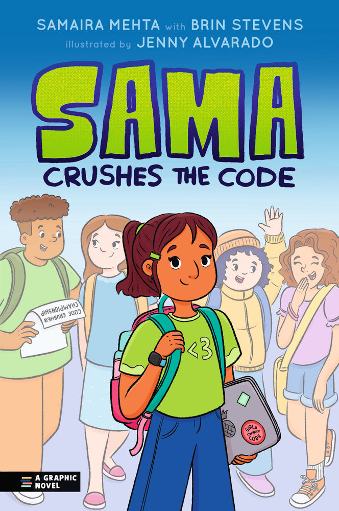 Sama Crushes the Code - Graphic Novel - Image - Pop Weasel